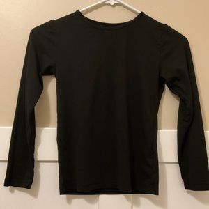 32 Degrees black long sleeve top M NEW